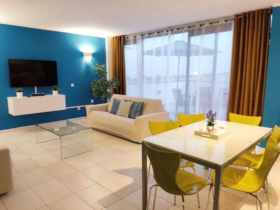 Casa Azul 2Bedroom Apartment & Ocean View Terrace Wifi Premium Costa Calma Exterior photo